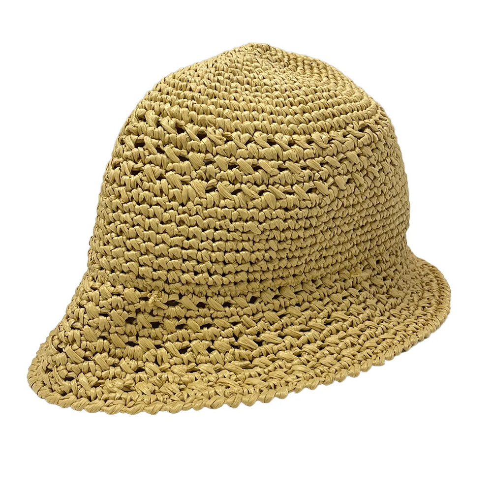 Miumiu Beige White Straw Hat #343594M53B